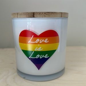 Large “LOVE IS LOVE” 24oz Candle